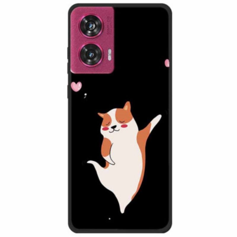 Hülle Motorola Edge 50 Fusion Handyhülle Corgi