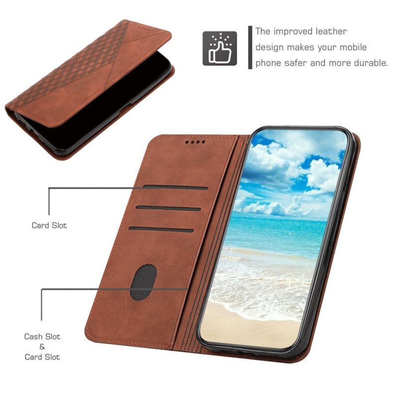 Flip Case Für Oppo Reno 12f 5g Würfel