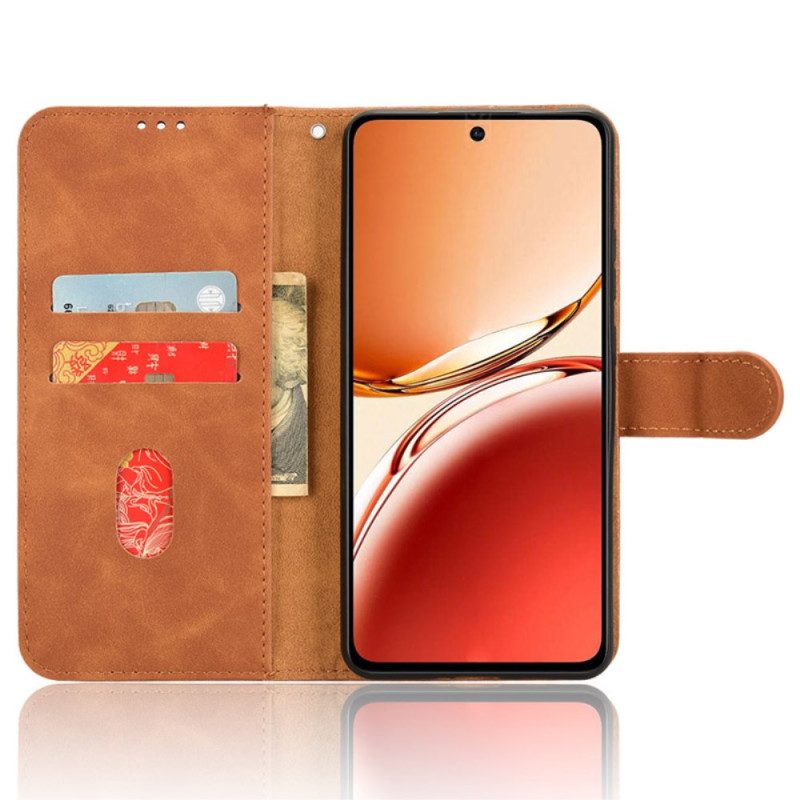 Lederhüllen Für Oppo Reno 12f 5g Wildleder-stil