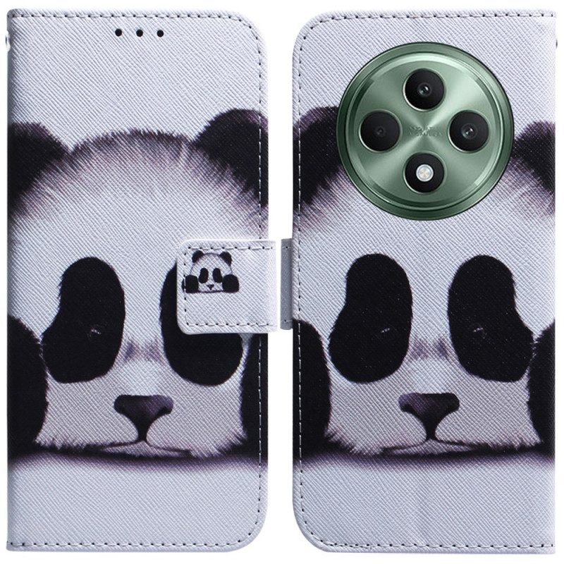 Lederhüllen Oppo Reno 12f 5g Panda