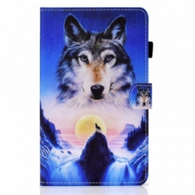 Flip Case Für Samsung Galaxy Tab A8 (2021) Bergwolf