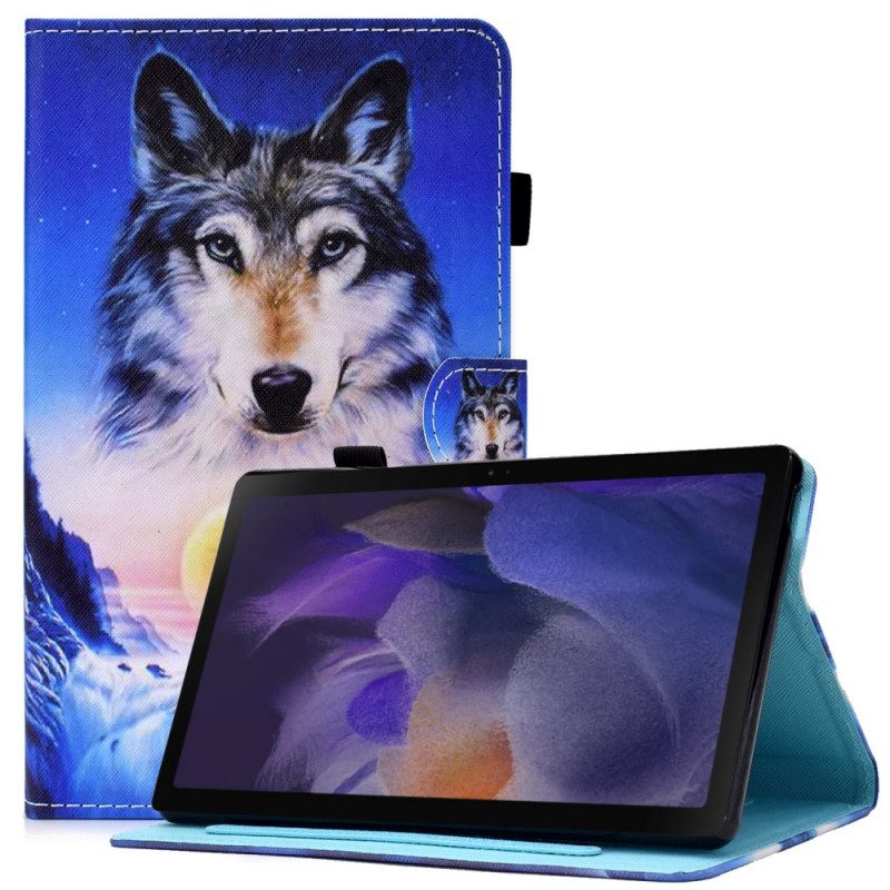 Flip Case Für Samsung Galaxy Tab A8 (2021) Bergwolf