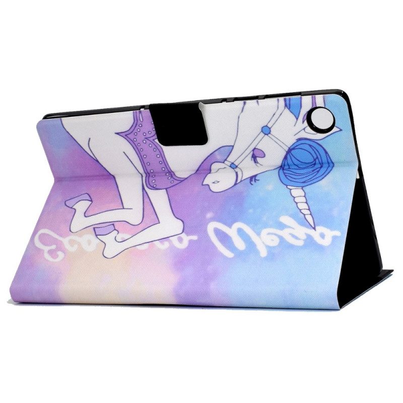 Flip Case Für Samsung Galaxy Tab A8 (2021) Fantasie-einhorn