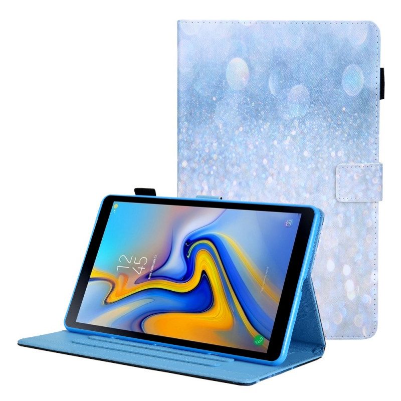 Flip Case Für Samsung Galaxy Tab A8 (2021) Glänzende Pailletten