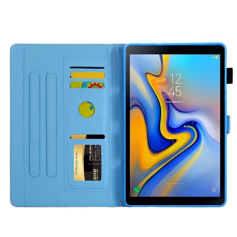 Flip Case Für Samsung Galaxy Tab A8 (2021) Malen