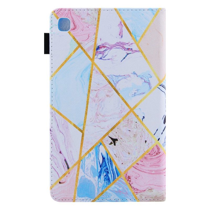 Flip Case Für Samsung Galaxy Tab A8 (2021) Marmoreinfluss