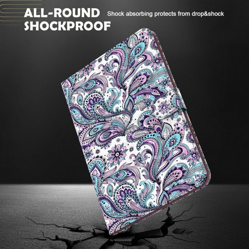 Flip Case Für Samsung Galaxy Tab A8 (2021) Paisley