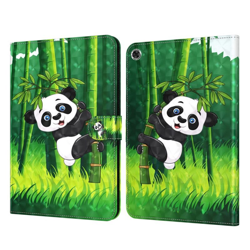 Flip Case Für Samsung Galaxy Tab A8 (2021) Panda