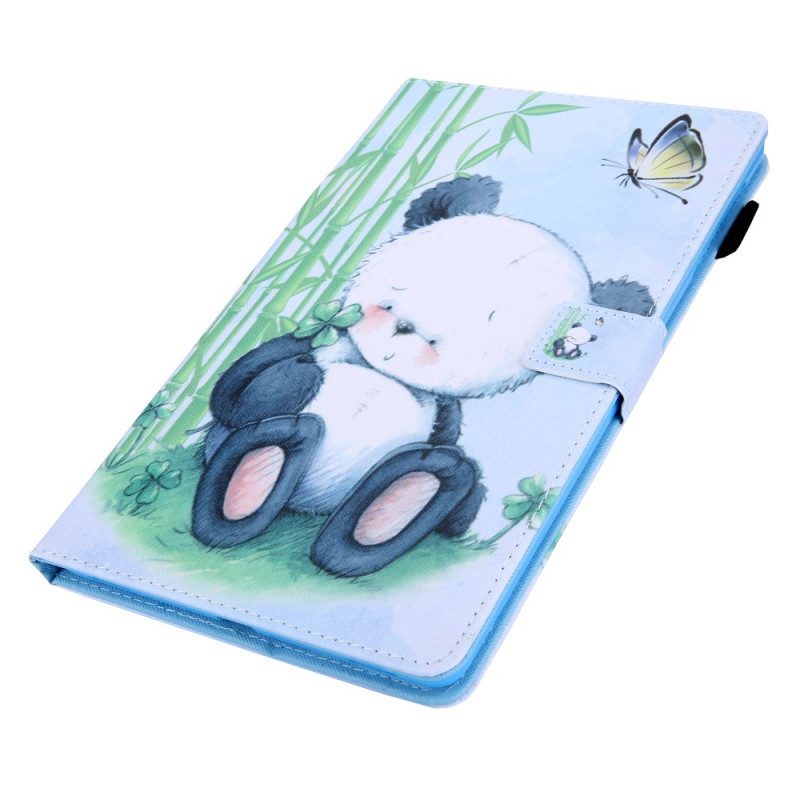 Flip Case Für Samsung Galaxy Tab A8 (2021) Panda In Der Natur