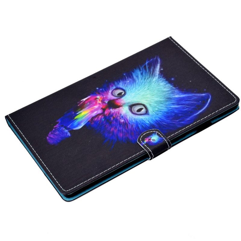 Flip Case Für Samsung Galaxy Tab A8 (2021) Psychokatze