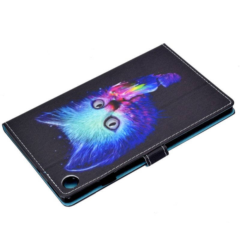 Flip Case Für Samsung Galaxy Tab A8 (2021) Psychokatze