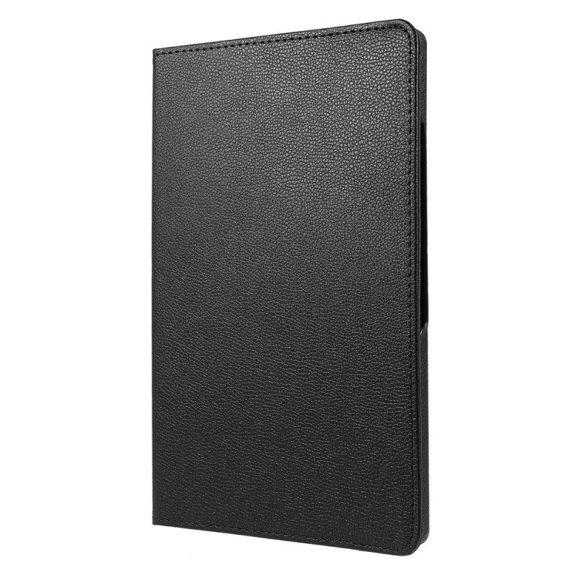 Flip Case Für Samsung Galaxy Tab A8 (2021) Um 360° Drehbares Litschi-kunstleder