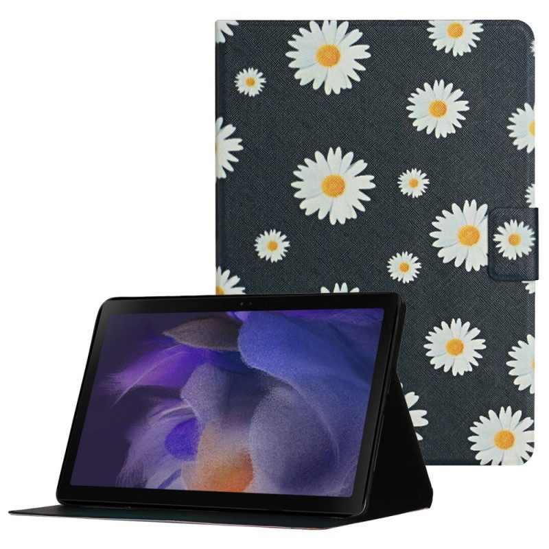 Lederhüllen Für Samsung Galaxy Tab A8 (2021) Blumen Blumen Blumen