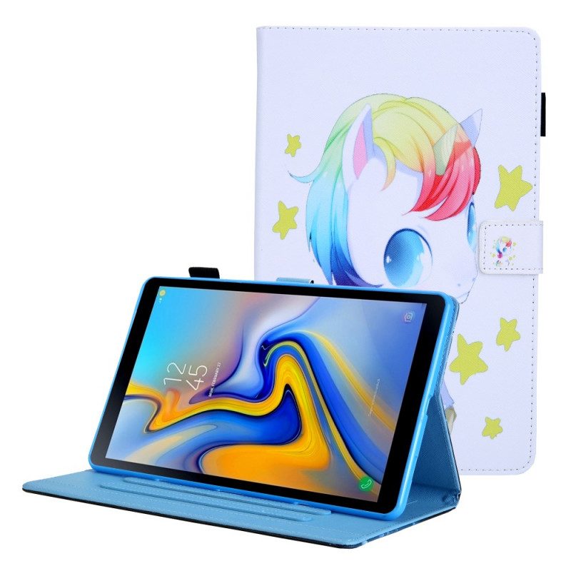 Lederhüllen Für Samsung Galaxy Tab A8 (2021) Einhorn