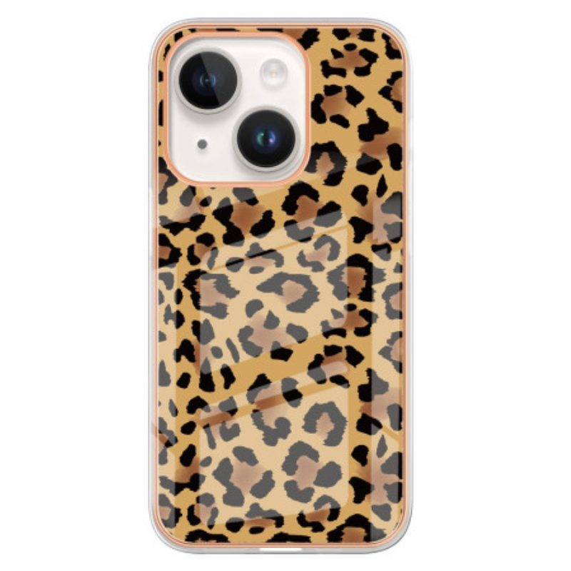 Handyhülle Für iPhone 15 Plus Leopard