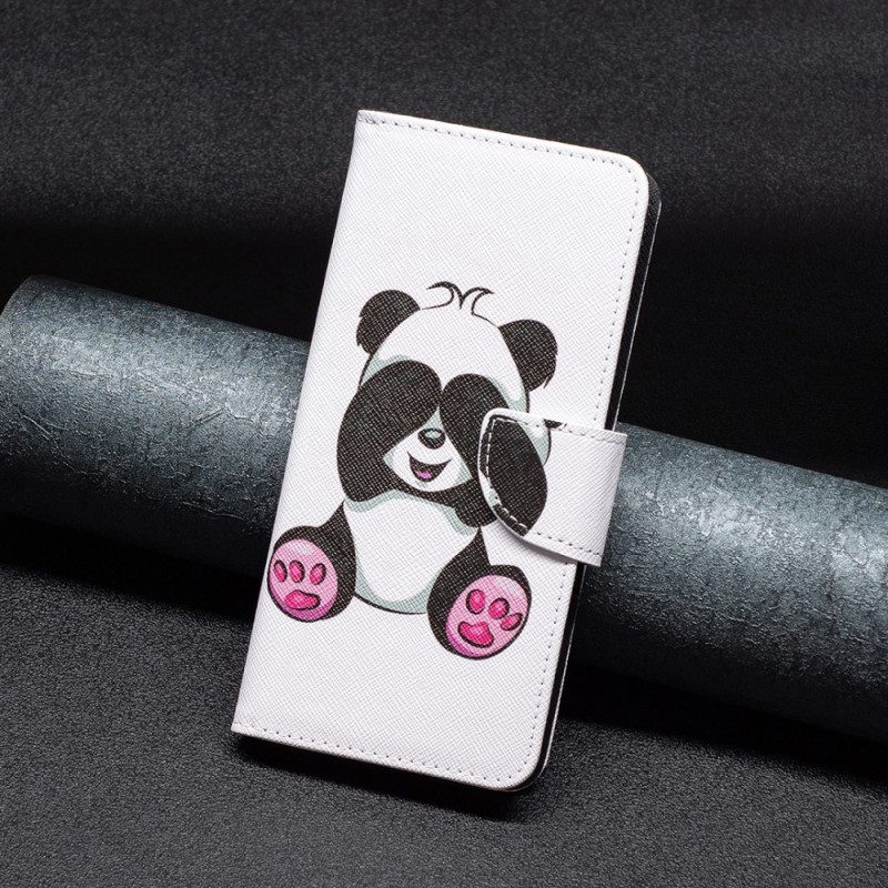 Lederhüllen Für iPhone 15 Plus Panda