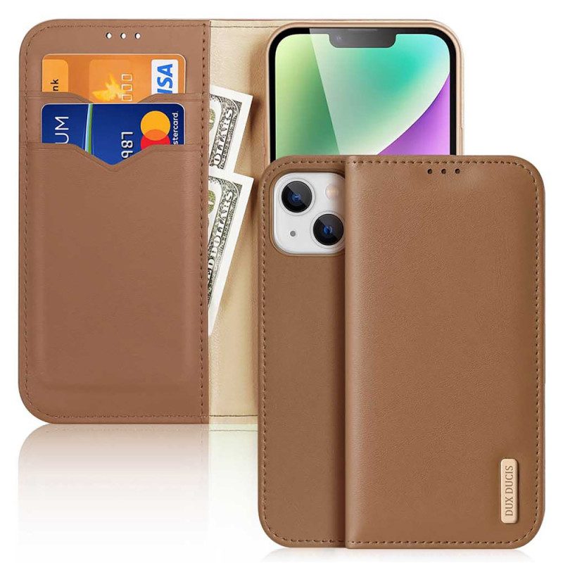 Schutzhülle Für iPhone 15 Plus Flip Case Hivo-serie Dux Ducis