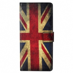 Flip Case Für iPhone 13 Pro Max England-flagge