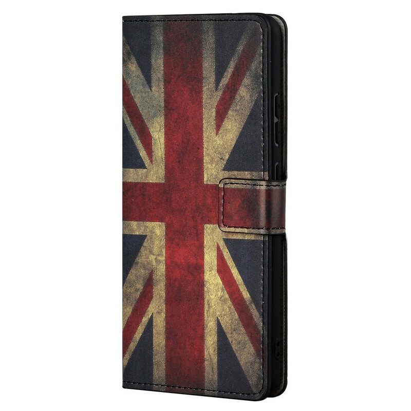 Flip Case Für iPhone 13 Pro Max England-flagge