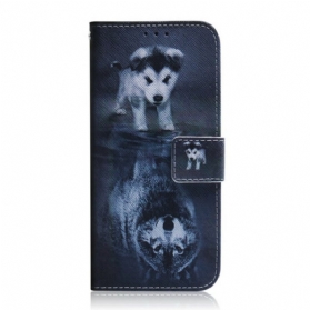 Flip Case Für iPhone 13 Pro Max Ernesto Der Wolf