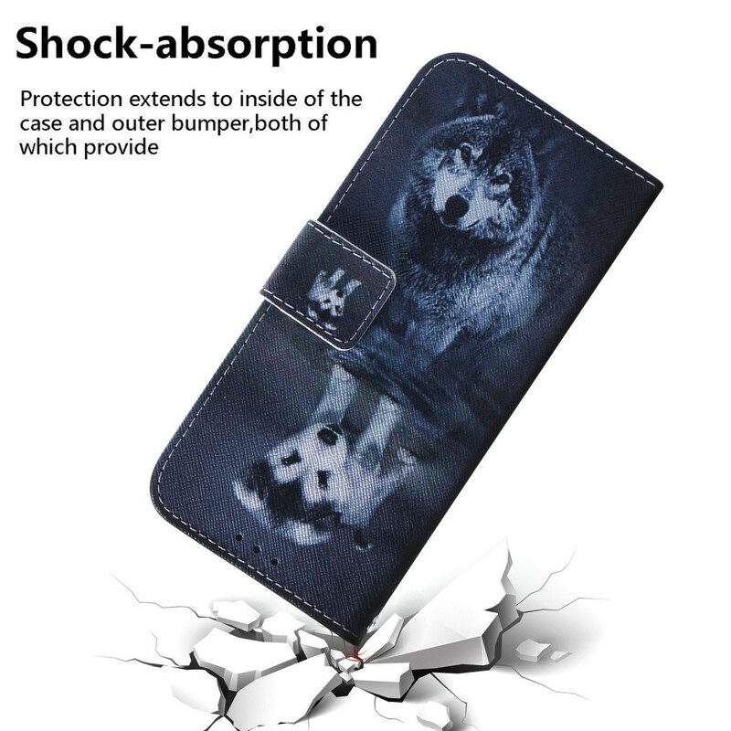 Flip Case Für iPhone 13 Pro Max Ernesto Der Wolf