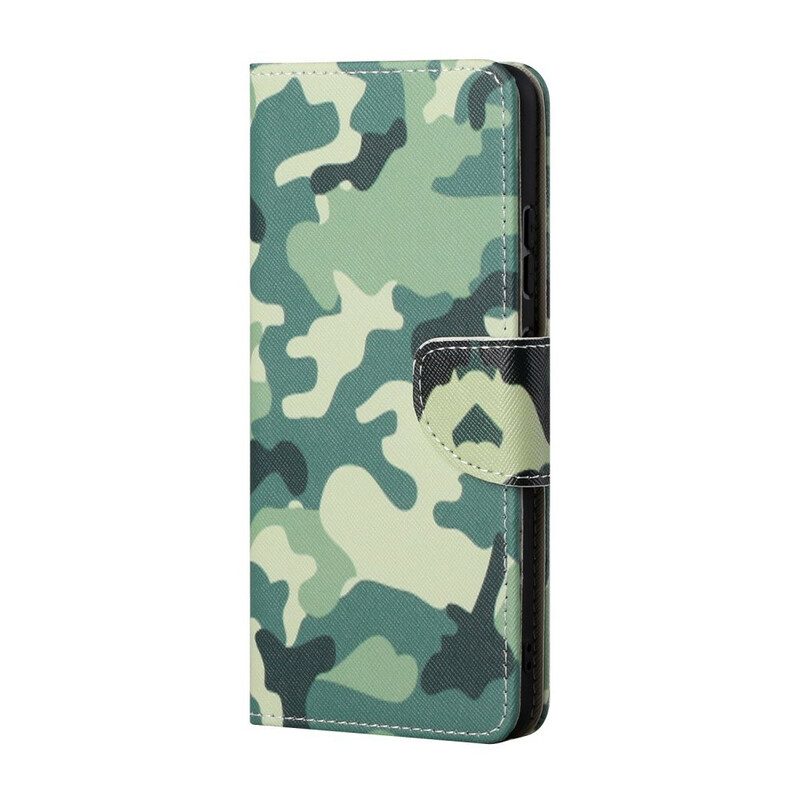 Flip Case Für iPhone 13 Pro Max Militärische Tarnung