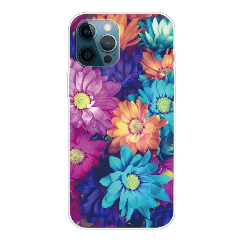 Handyhülle Für iPhone 13 Pro Max Flexible Blumen