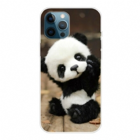 Handyhülle Für iPhone 13 Pro Max Flexibler Panda