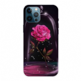 Handyhülle Für iPhone 13 Pro Max Magisches Rosa