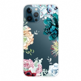 Hülle Für iPhone 13 Pro Max Aquarellblumen