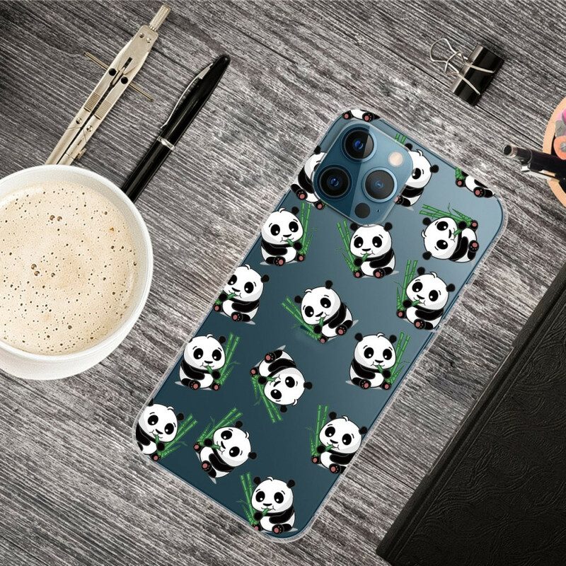 Hülle Für iPhone 13 Pro Max Kleine Pandas