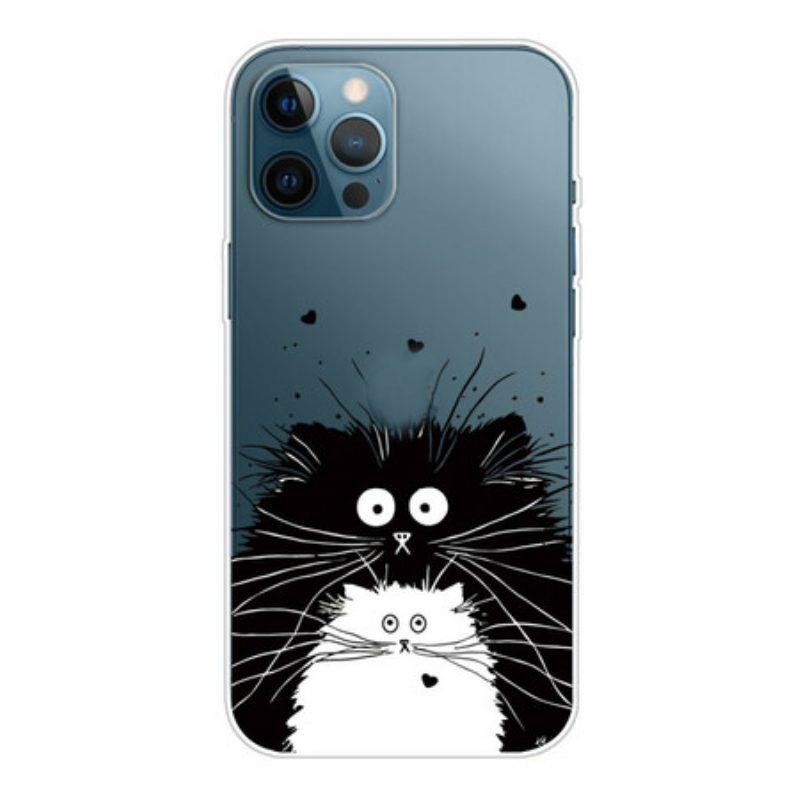 Hülle Für iPhone 13 Pro Max Schauen Sie Sich Die Katzen An