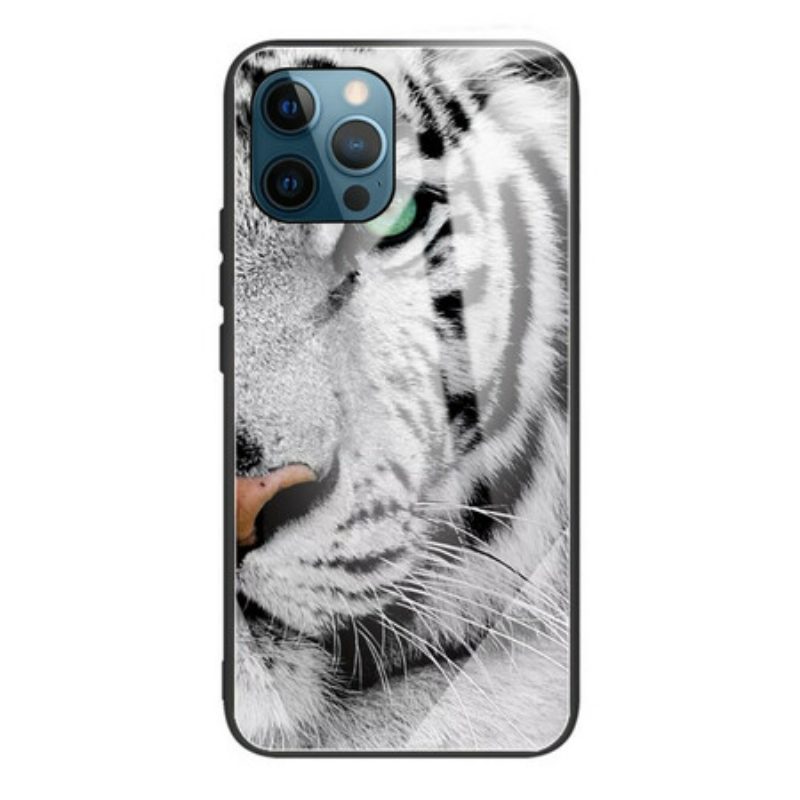 Hülle Für iPhone 13 Pro Max Tiger-gehärtetes Glas