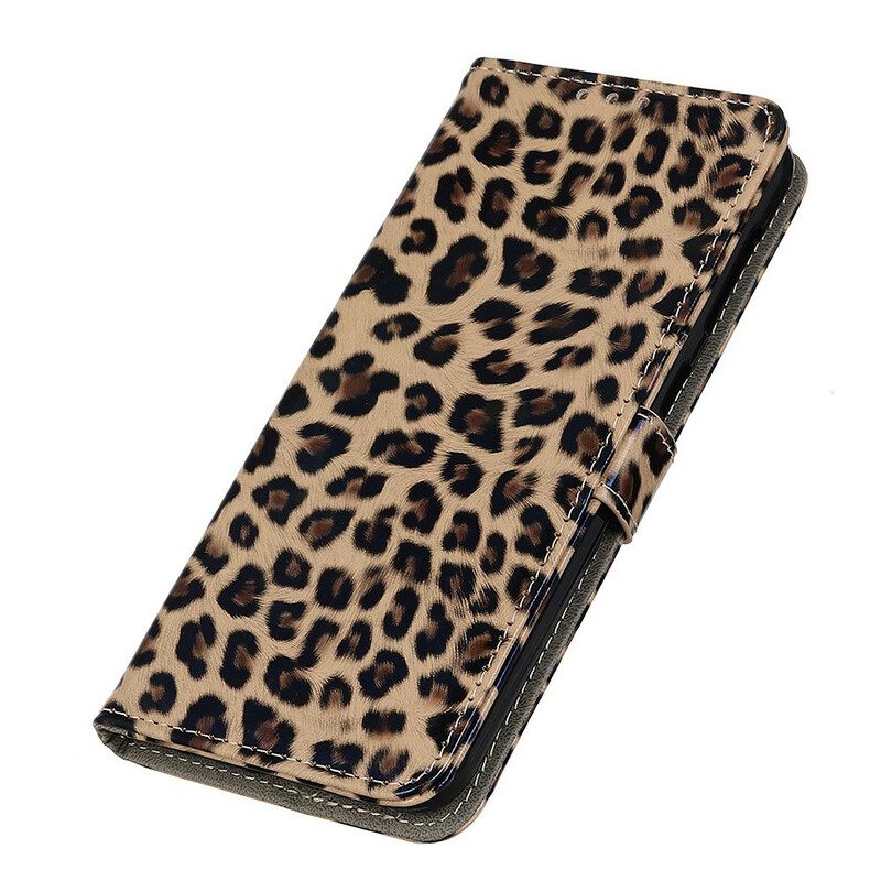 Lederhüllen Für iPhone 13 Pro Max Einfacher Leopard