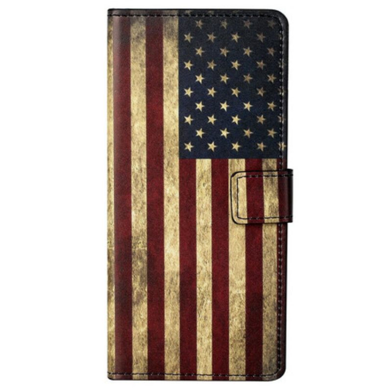 Lederhüllen Für iPhone 13 Pro Max Us Flagge