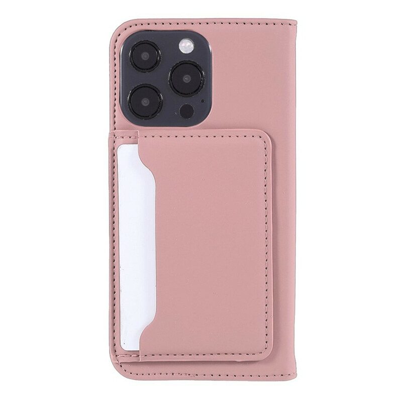 Schutzhülle Für iPhone 13 Pro Max Flip Case Kartenhalterständer