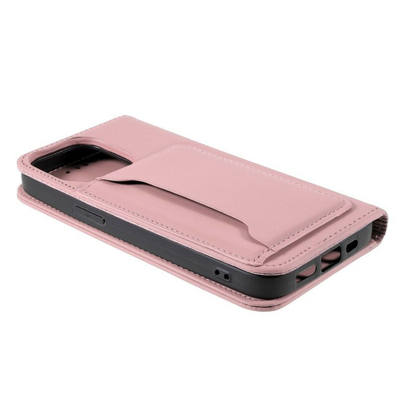 Schutzhülle Für iPhone 13 Pro Max Flip Case Kartenhalterständer