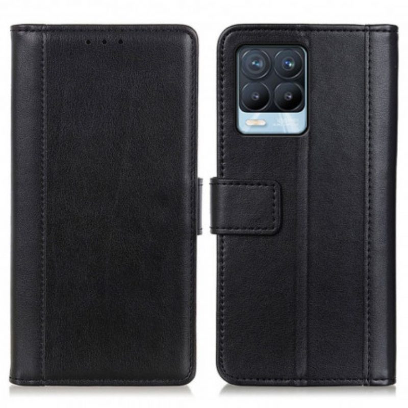 Flip Case Für Realme 8 / 8 Pro Leder-styling