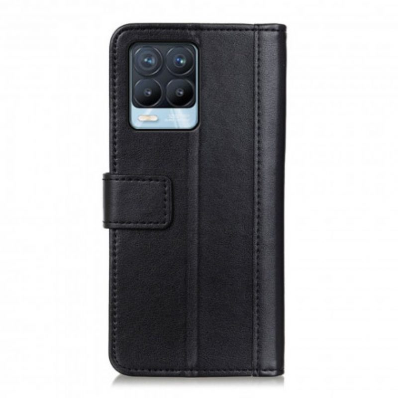 Flip Case Für Realme 8 / 8 Pro Leder-styling