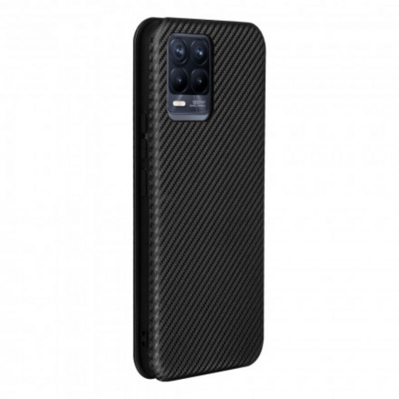 Schutzhülle Für Realme 8 / 8 Pro Flip Case Farbiges Carbon-silikon