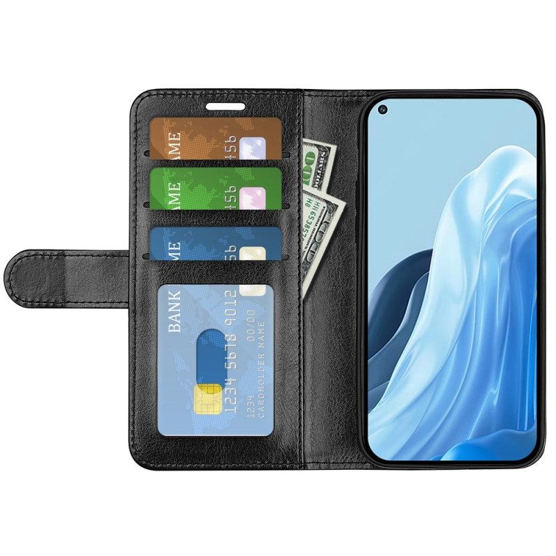 Flip Case Für Oppo Find X5 Lite Vintage-lederstil