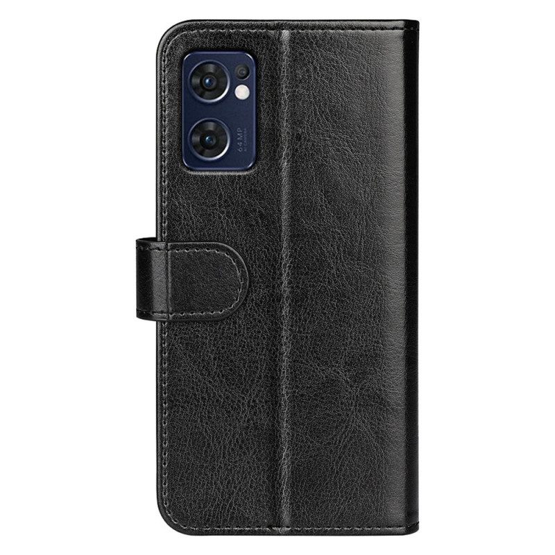 Flip Case Für Oppo Find X5 Lite Vintage-lederstil