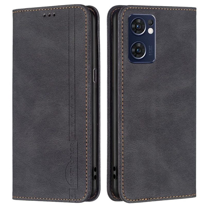 Schutzhülle Für Oppo Find X5 Lite Flip Case Binfen Color Classic