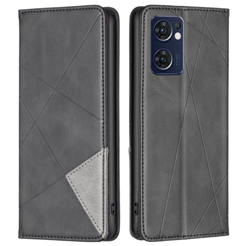 Schutzhülle Für Oppo Find X5 Lite Flip Case Diamanten