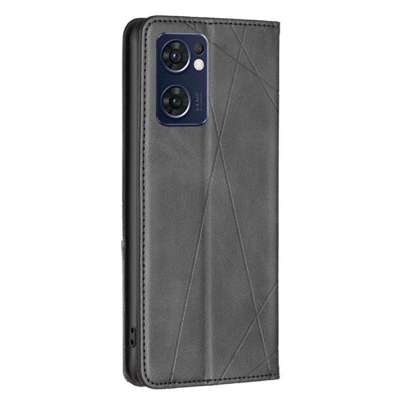 Schutzhülle Für Oppo Find X5 Lite Flip Case Diamanten