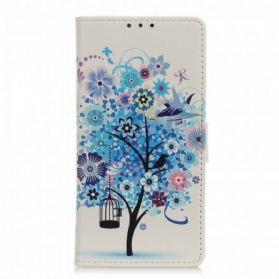 Flip Case Für Xiaomi Redmi Note 10 / 10S Blühender Baum