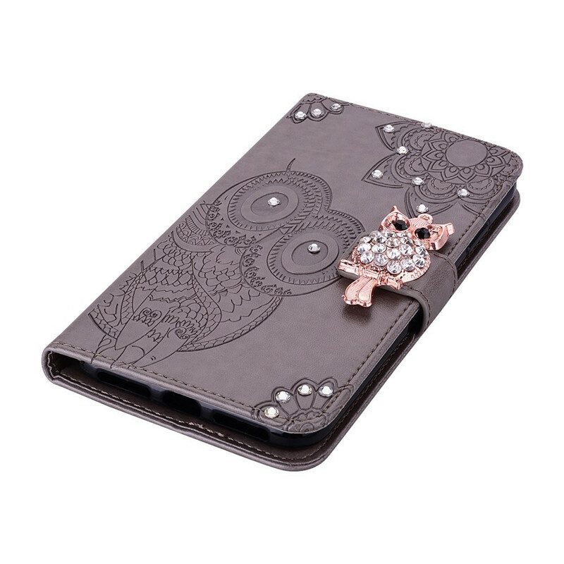 Flip Case Für Xiaomi Redmi Note 10 / 10S Eulen-mandala Und Charme