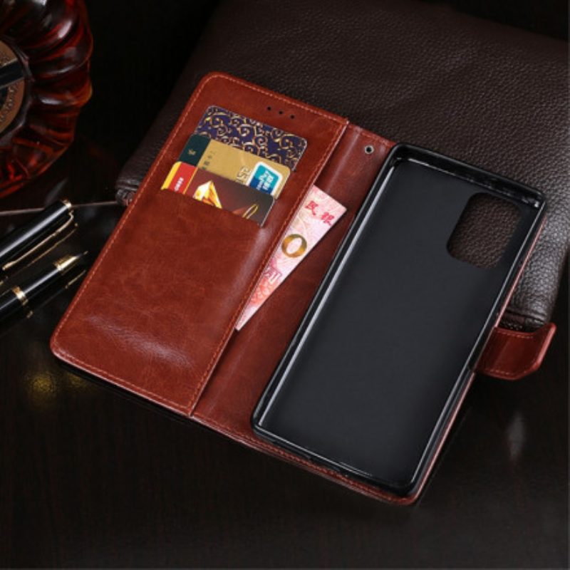 Flip Case Für Xiaomi Redmi Note 10 / 10S Kunstleder Idewei