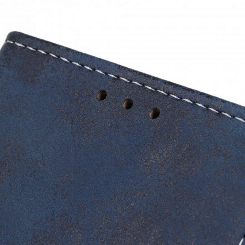 Flip Case Für Xiaomi Redmi Note 10 / 10S Vintage-ledereffekt