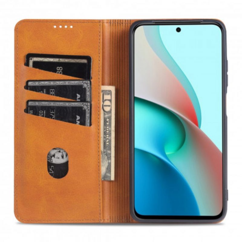 Schutzhülle Für Xiaomi Redmi Note 10 / 10S Flip Case Azns Leder-styling